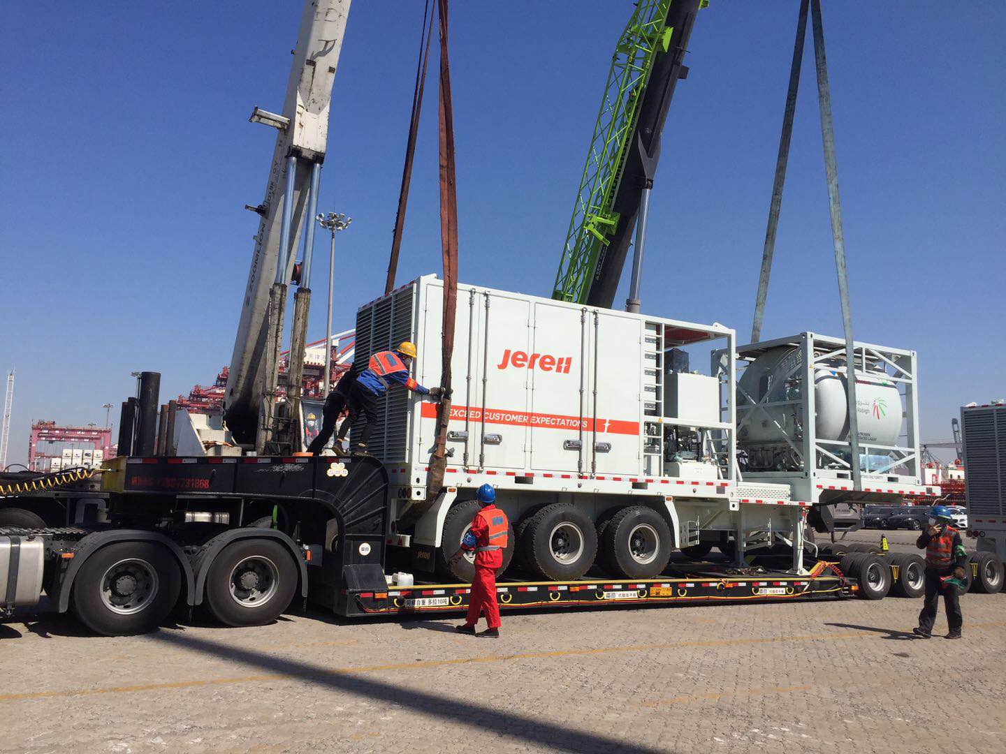 山(shān)東到天津超寬貨物(wù)運輸2