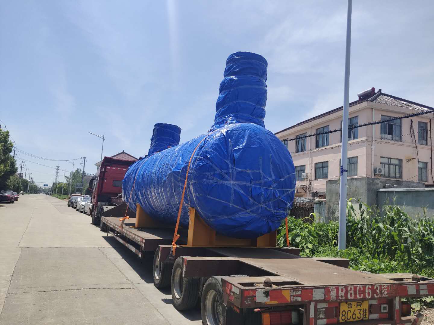 楚基超高超寬設備運輸